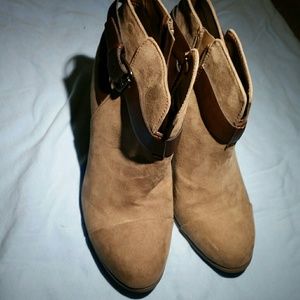 Suede Booties